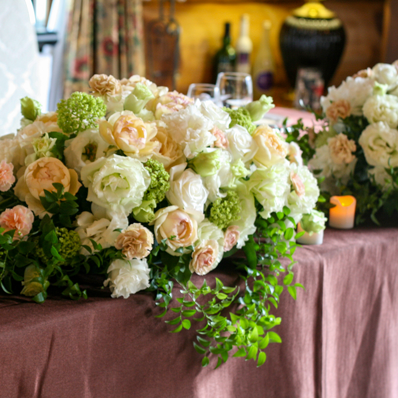 ウェディング会場装花03