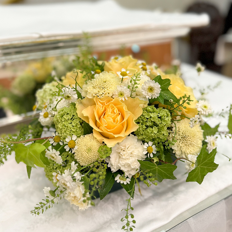 ウェディング会場装花05