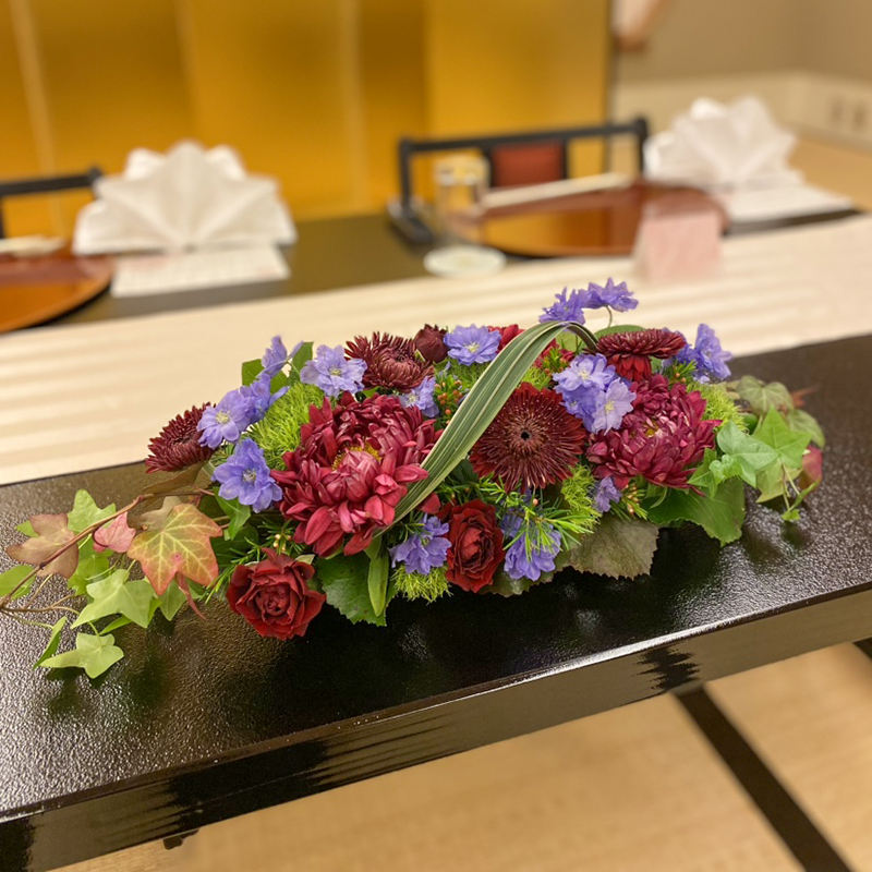 ウェディング会場装花08