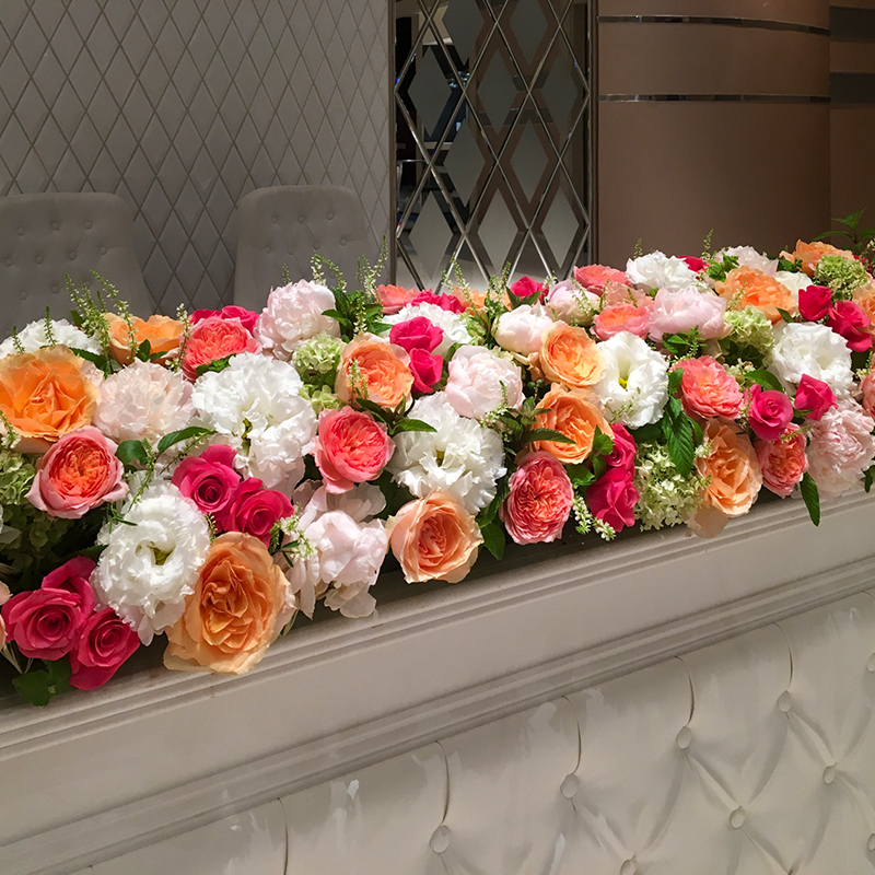 ウェディング会場装花09